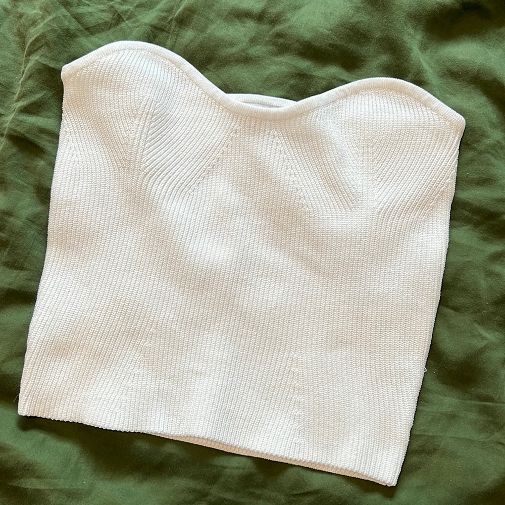 Petal & Pup Nina strapless tube top- white